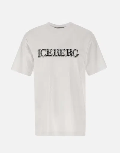 Iceberg Cotton T-shirt In White