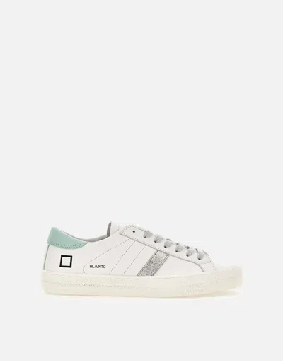 Date Hillow Vintage White Leather Sneakers