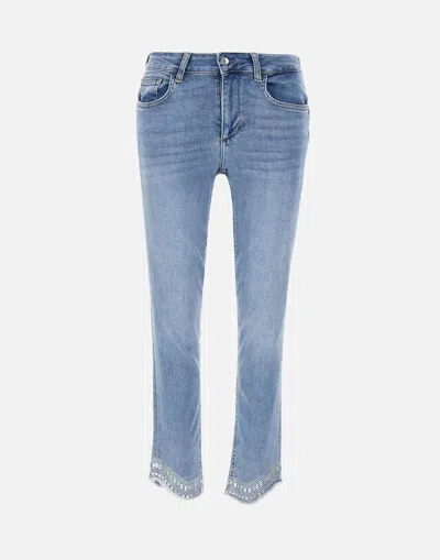 Liu •jo Ideal Cotton Skynny Blue Jeans