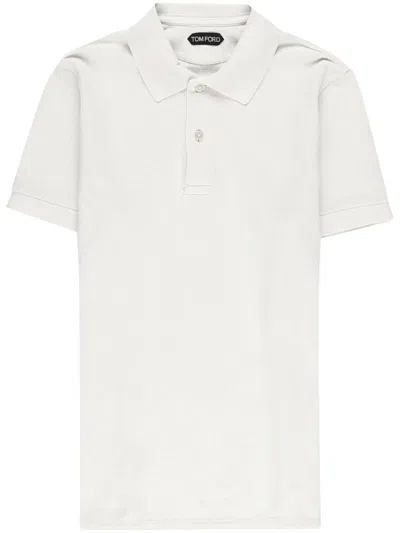Tom Ford Man Beige T-shirt And Polo - Jps002jmc007s23