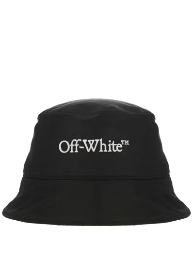 Off-white Man Black Hat Omla034c99fab006