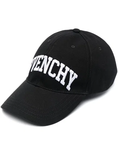 Givenchy Logo Baseball Hat In Black