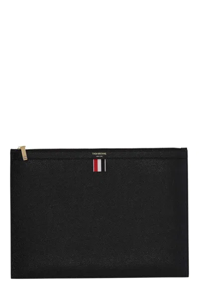Thom Browne Man Black Wallet Mac021l