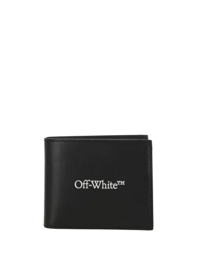 Off-white Man Black Wallet - Omnc085s24lea001