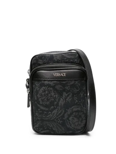 Versace Bags.. In Black+black-ruthenium