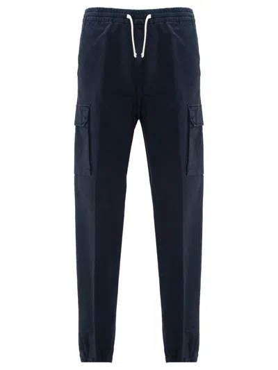 Fay Man Blue Trousers Ntm8148182t