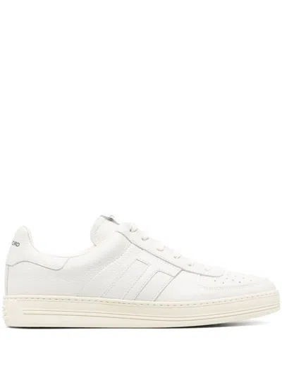 Tom Ford Sneakers In Butter + Cream