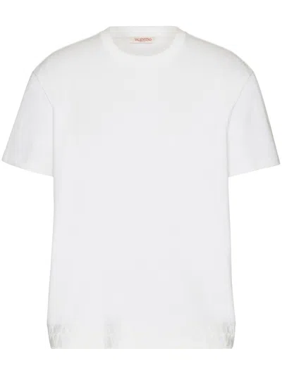 Valentino Man White T-shirt And Polo - 4v3mg15t