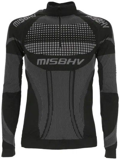 Misbhv Sweaters In Muted Black