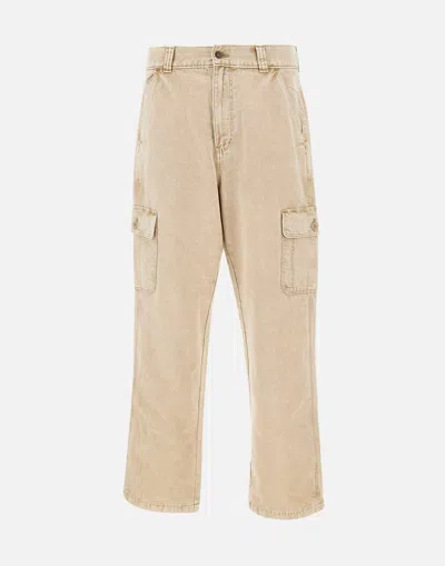 Dickies Newington Cotton Cargo Trousers Beige