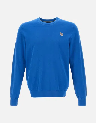 Paul Smith Organic Cotton Blue Sweater
