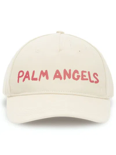 Palm Angels Pmlb094s24fab001 Beige Hat For Men