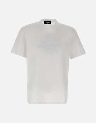 Dsquared2 Regular Fit Tee Cotton T-shirt In White