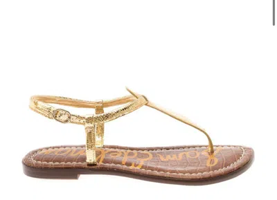 Sam Edelman Sandals In Gold