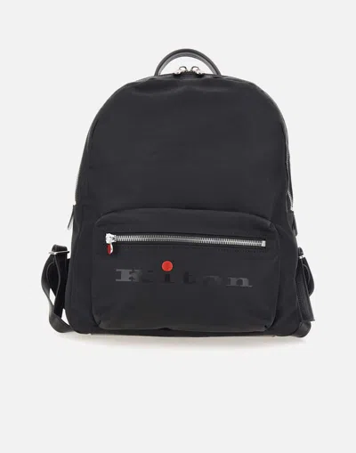 Kiton A0021 Backpack In Black