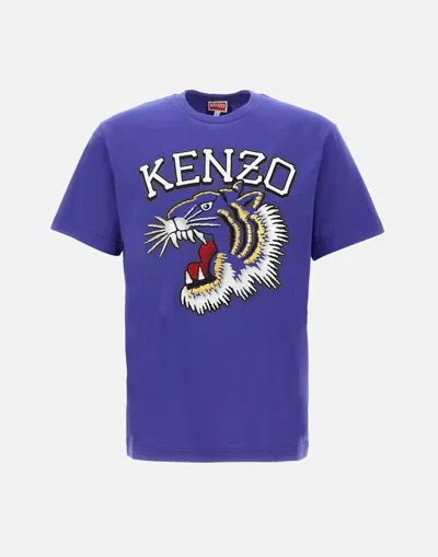 Kenzo T-shirt E Polo Deep Sea Blue In Navy
