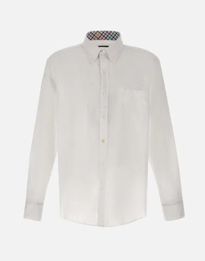 Paul & Shark White Cotton Button-down Shirt