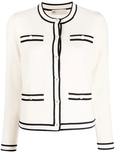 Tory Burch Sweaters In French Cream