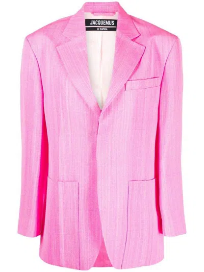 Jacquemus Woman Pink Jacket 213ja101