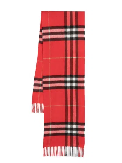 Burberry Woman Red Scarf 8077883