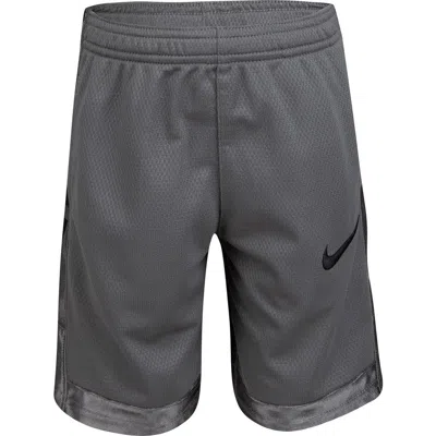 Nike Kids' Elite Athletic Shorts In Smoke Grey