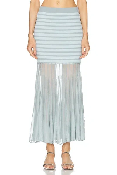 Alexis Franki Skirt In Powder Blue