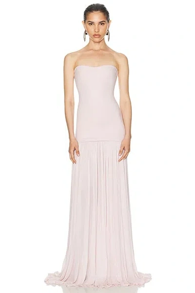 Helsa The Naomi Dress In Barely Pink