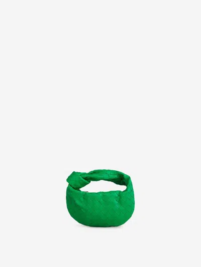 Bottega Veneta Mini Jodie Hand Bag In Green