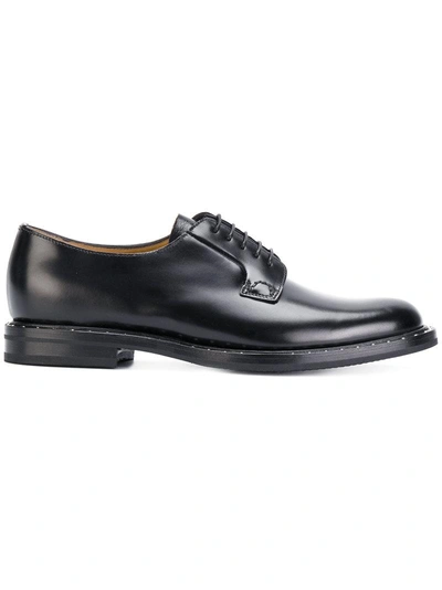 Church's Women's Shannon L - Semi-gloss Calfskin Leather Derby Loafer In Black