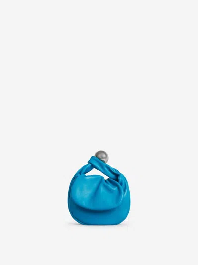 Jil Sander Sphere Hand Bag In Blue