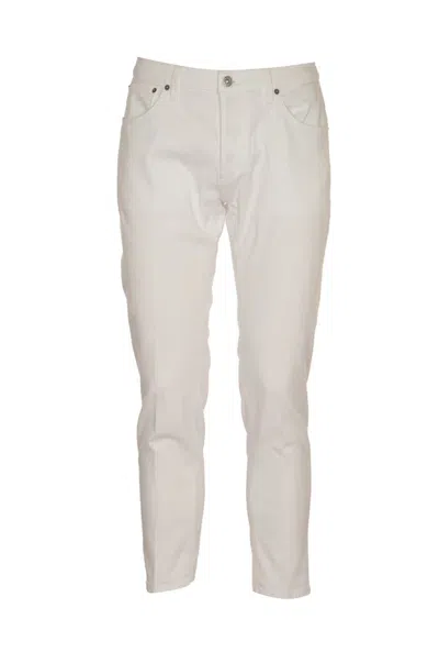 Dondup Trousers In Neutral