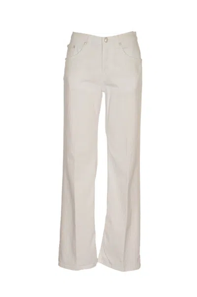 Dondup Trousers In White