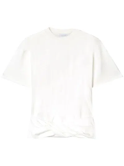 Off-white T-shirts & Tops In Whitewhite