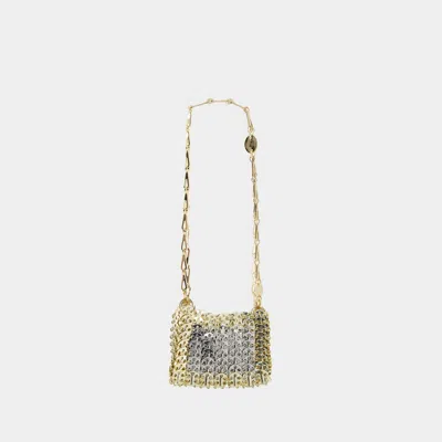 Rabanne Paco  Shoulder Bags In Gold