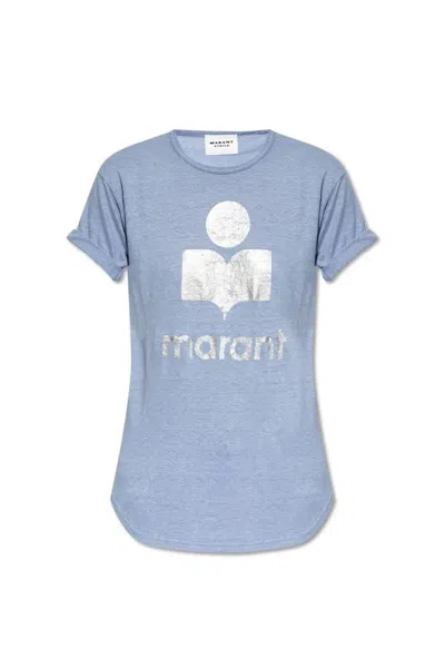 Isabel Marant Étoile T-shirts & Tops In Bluesilver