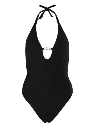 Karl Lagerfeld Beachwear In Black
