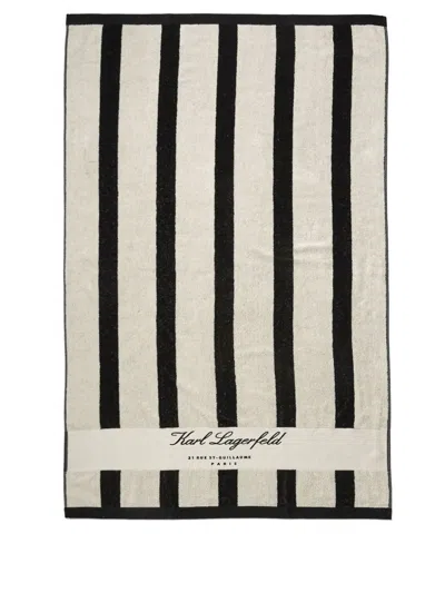 Karl Lagerfeld Towels In Black