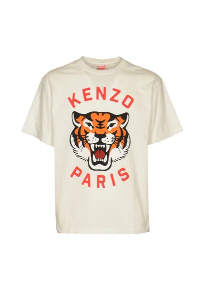 Kenzo T-shirts And Polos Beige