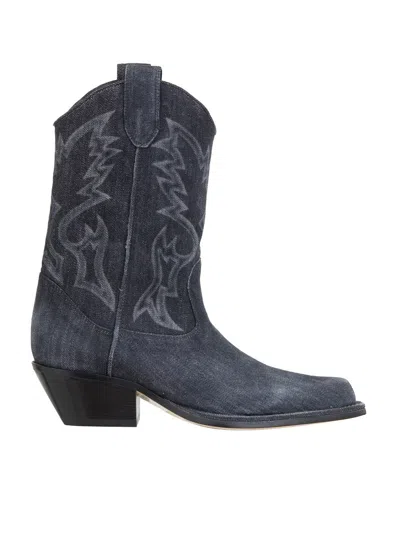 Vic Matie Boots In Blue