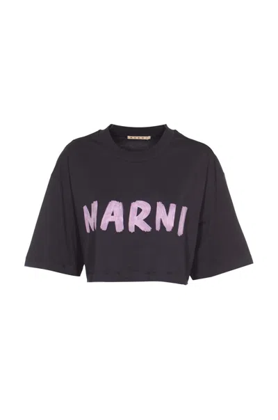 Marni T-shirts And Polos In Blublack