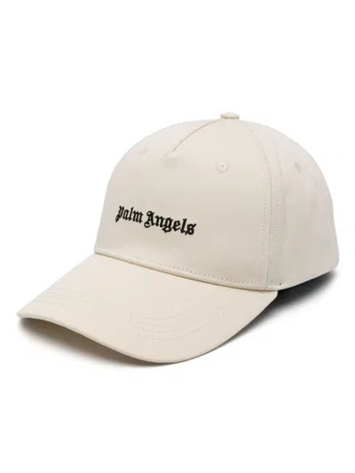 Palm Angels Caps & Hats In Offwhtblck