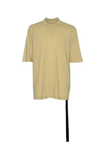 Rick Owens Drkshdw T-shirts And Polos In Pearl Milk