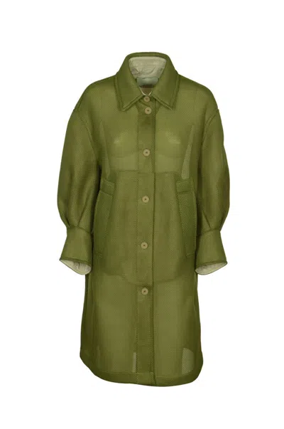 T_coat Jackets In Green