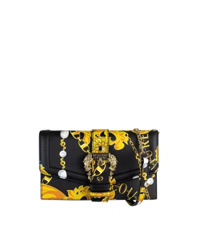 Versace Jeans Couture Clutch Bag In Black