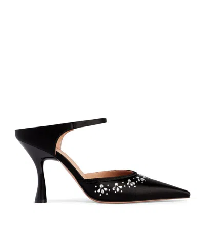 Malone Souliers Cassie 90mm Crystal-embellished Pumps In Black
