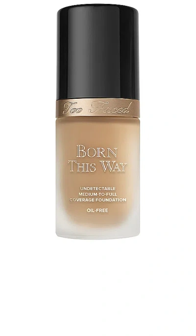Too Faced Born This Way Foundation In 暖米黄色