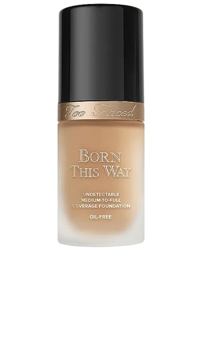 Too Faced Born This Way Foundation In 自然米黄色