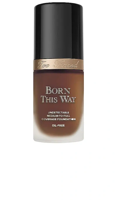 Too Faced Born This Way Foundation In 棕色