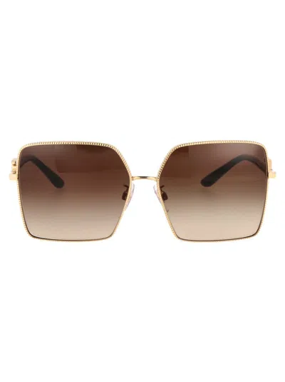 Dolce & Gabbana Sunglasses In 02/13 Gold