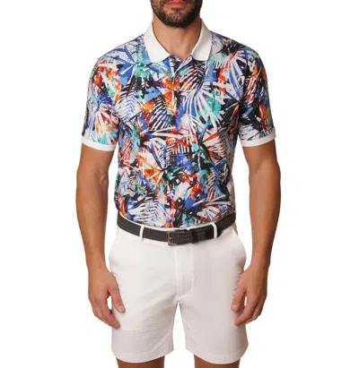 Robert Graham Flores Polo In Multi